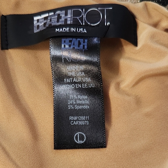 New!Beach Riot Celine One Piece Harlequin Diamond Pattern - Picture 12 of 13